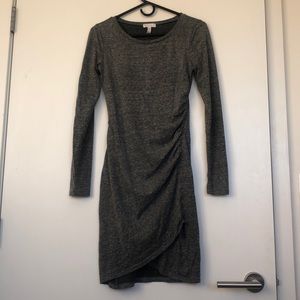 Leith Grey Midi Dress - Sz Small